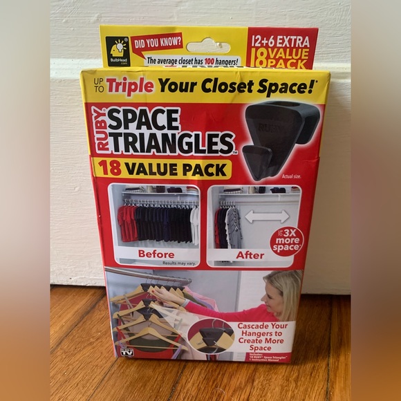 As Seen On TV Other New Ruby Space Triangles 8 Value Pack Poshmark